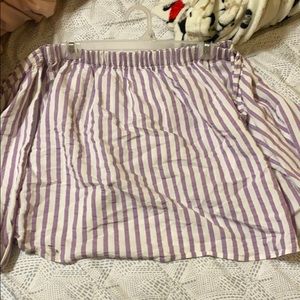 long sleeve off the shoulder top